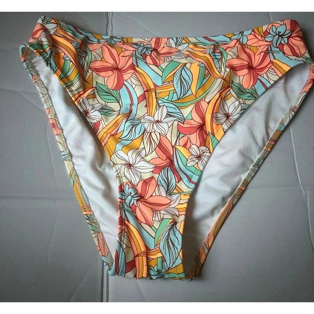 Women’s High Waisted Bikini Bottom Size XL 12-14